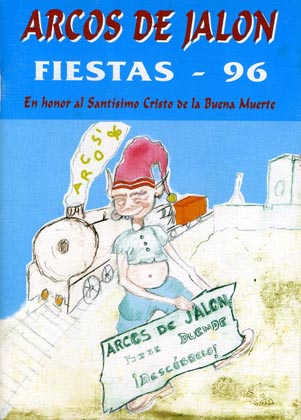 Fiestas patronales en honor al Cristo de la Buena Muerte 1996 Arcos de Jalón